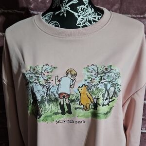 Disney Inspired Bear & Friends Graphic Sweatshirt NWOT